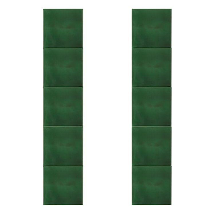 LGC067 Green Fireplace Tiles